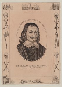 Dr. Isaac Dorislaus, ermordet in Den Haag, 12. Mai 1649